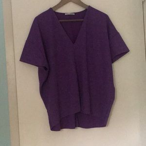 Purple blouse